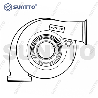 HE300V Turbine Housing 100-014-001/ 3794429/ 3794428/ 5327337/ 3794430/ 5327339/ 5327358 for 2010- Cummins Various with ISX/QSX Engine