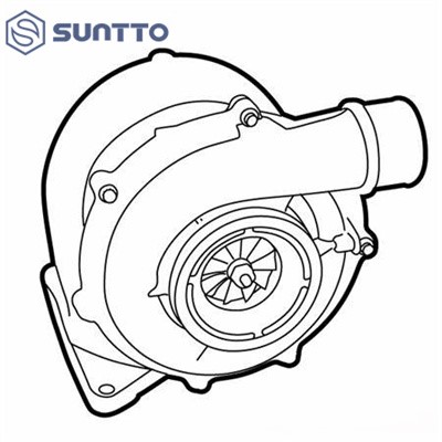 KP35 Turbocharger for 2004-10 Renault Kangoo/Clio/Kangoo/Modus/Twingo/Thalia With K9K Engine 8200507852 7701476891 7711368562 8200315504 5435-988-0011 5435-988-0033