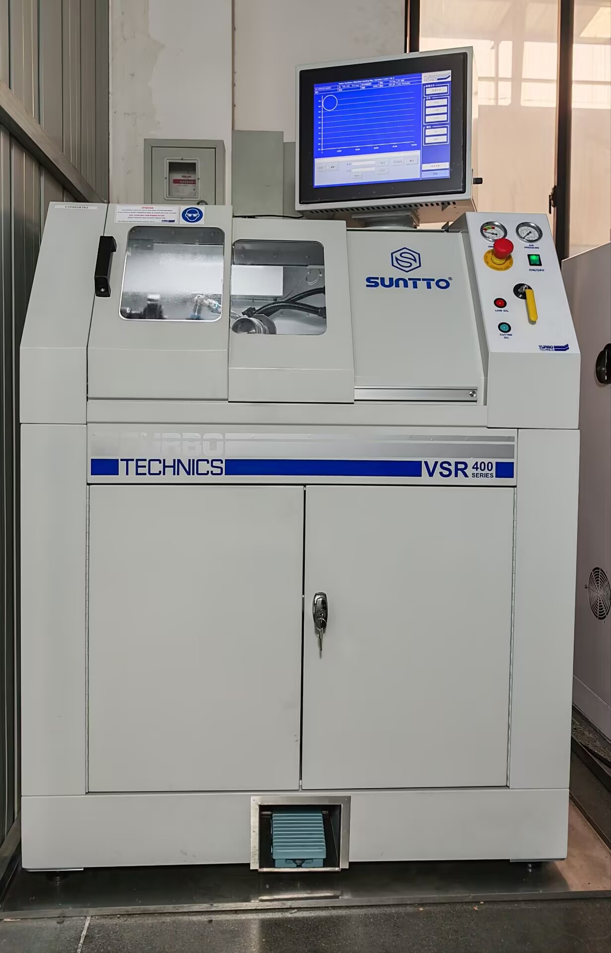 SUNTTO New Turbo Technics VSR 400 balancing machine