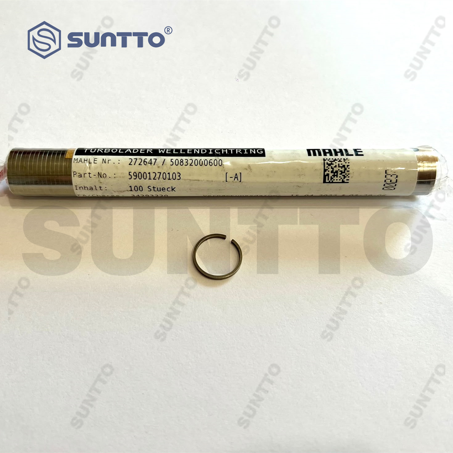 OEM-standard Piston ring for turbine shafts compatible with turbo repair kits