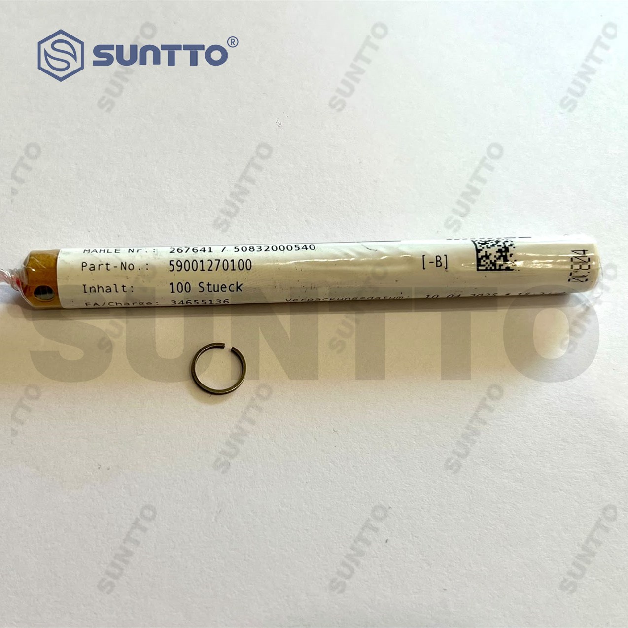 OEM-standard Piston ring for turbine shafts compatible with turbo repair kits
